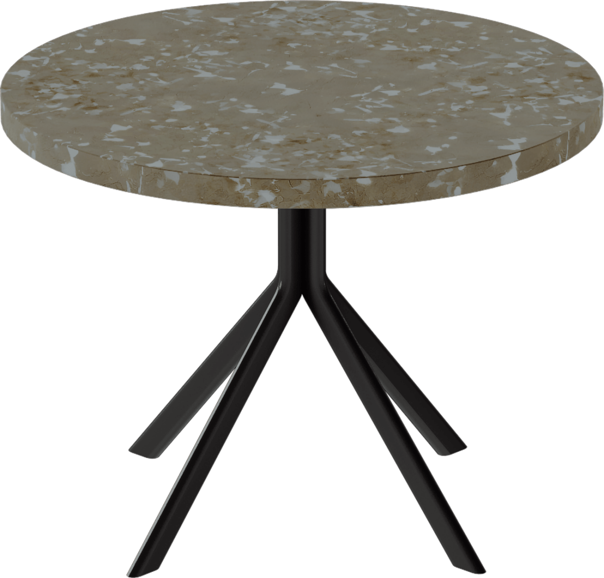 Quadro Side Table – 60cm Round - Green Loop Global