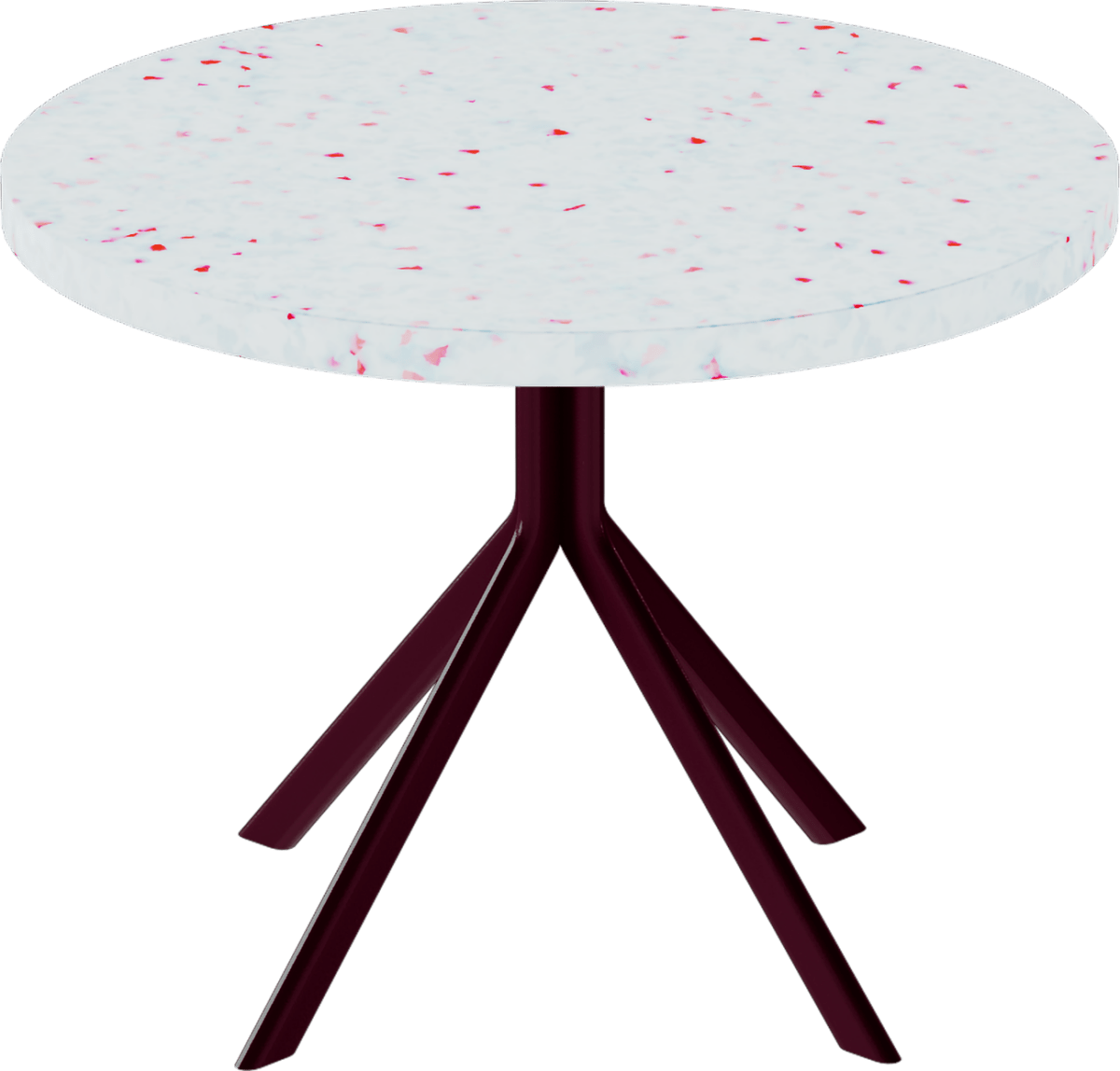 Quadro Side Table – 60cm Round - Green Loop Global