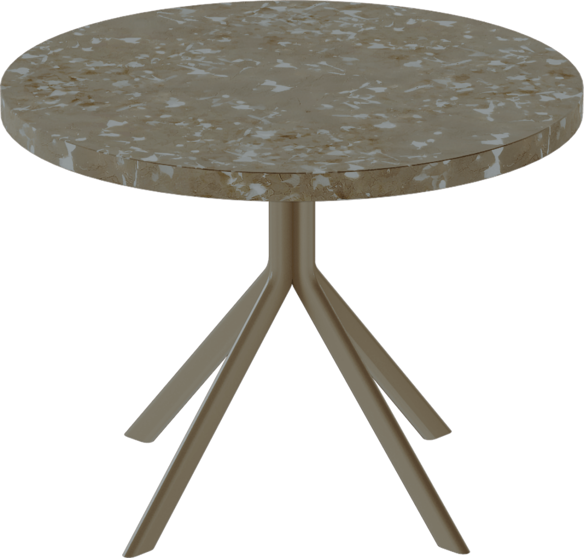 Quadro Side Table – 60cm Round - Green Loop Global
