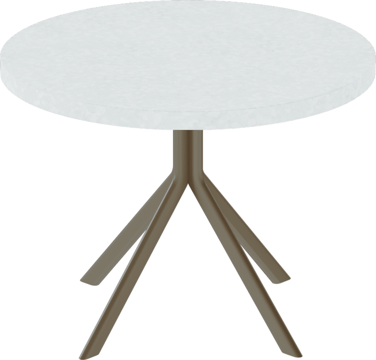 Quadro Side Table – 60cm Round - Green Loop Global