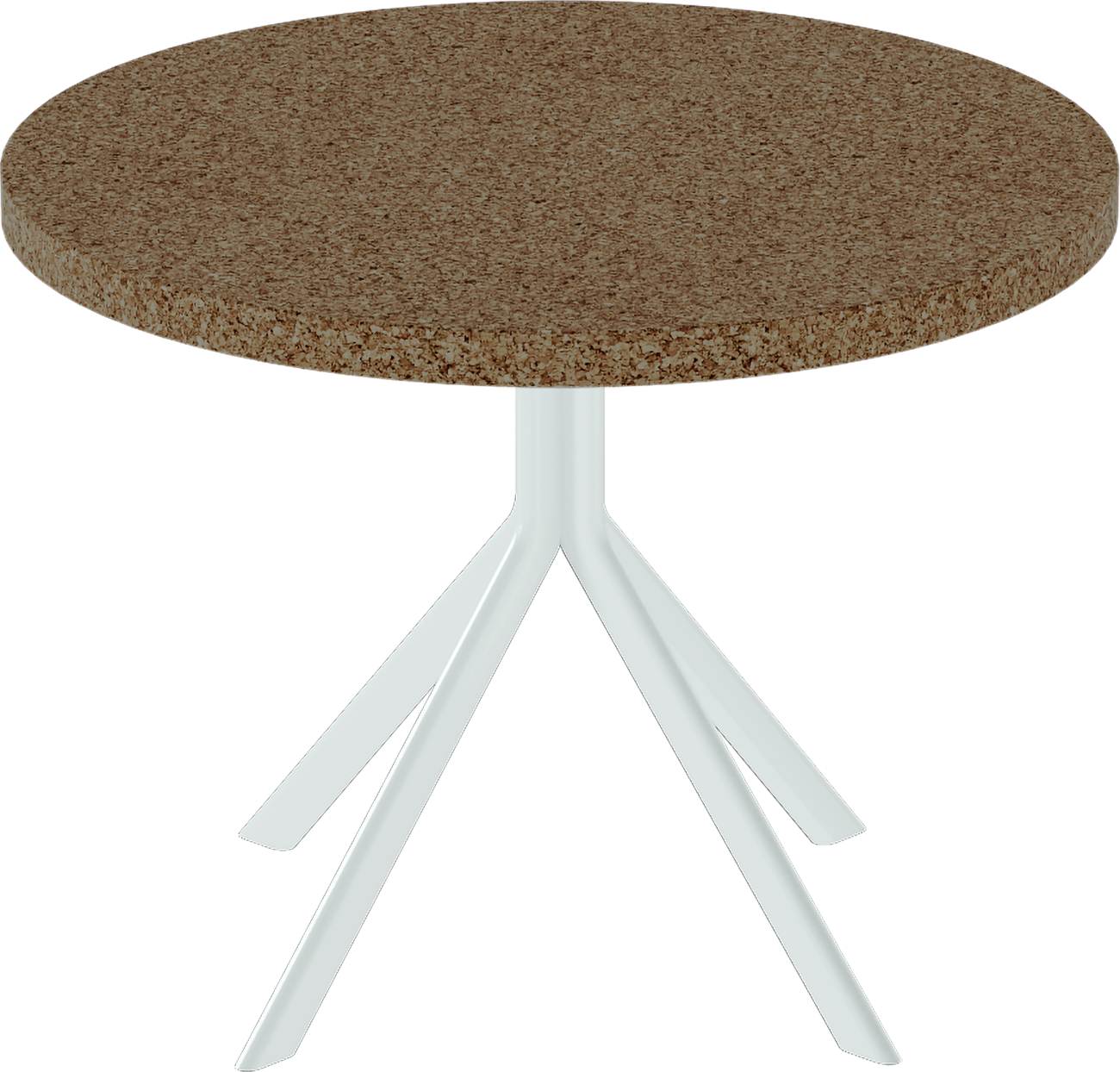 Quadro Side Table – 60cm Round - Green Loop Global furniture