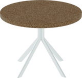 Quadro Side Table – 60cm Round - Green Loop Global furniture