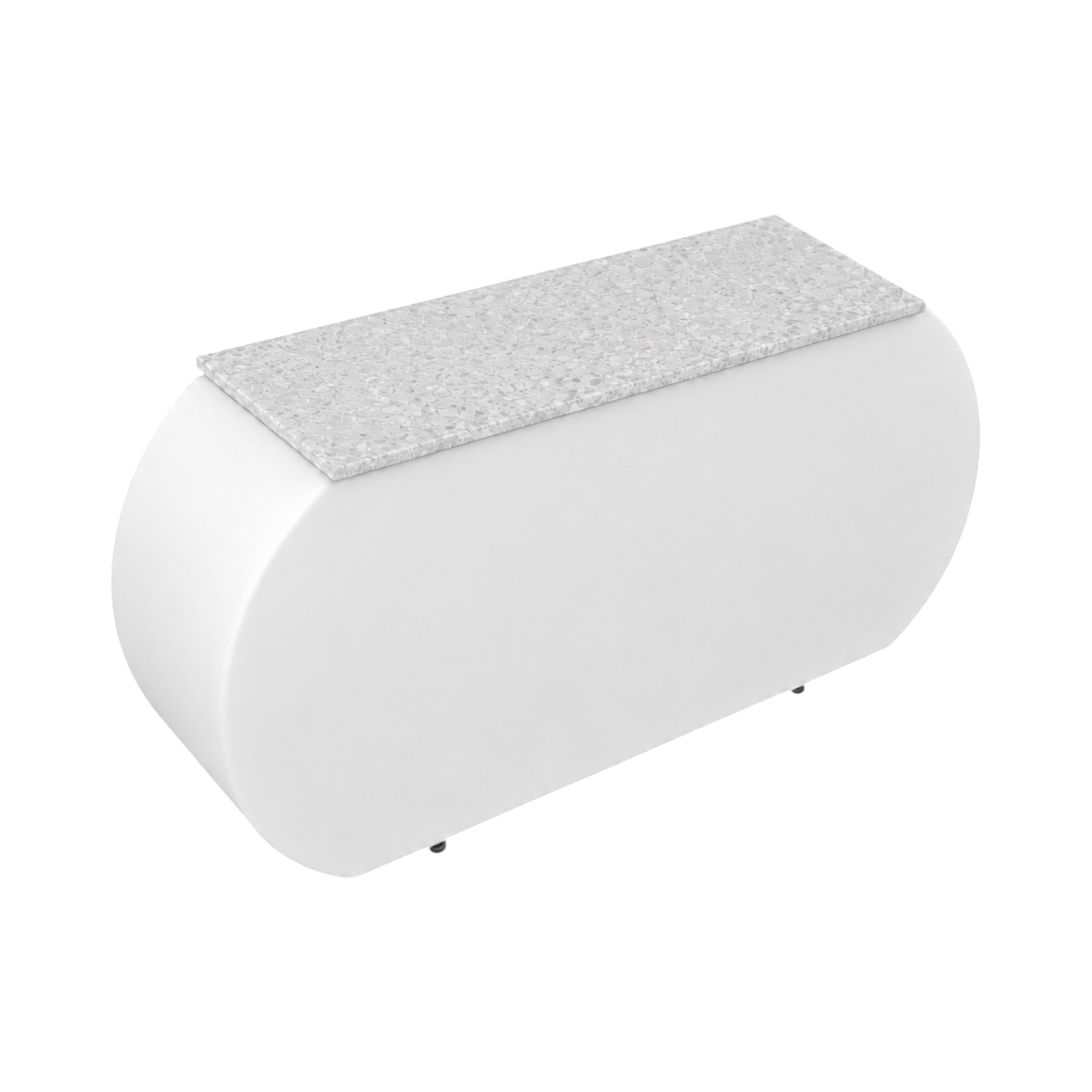 Radius Cabinet – Replene White / White