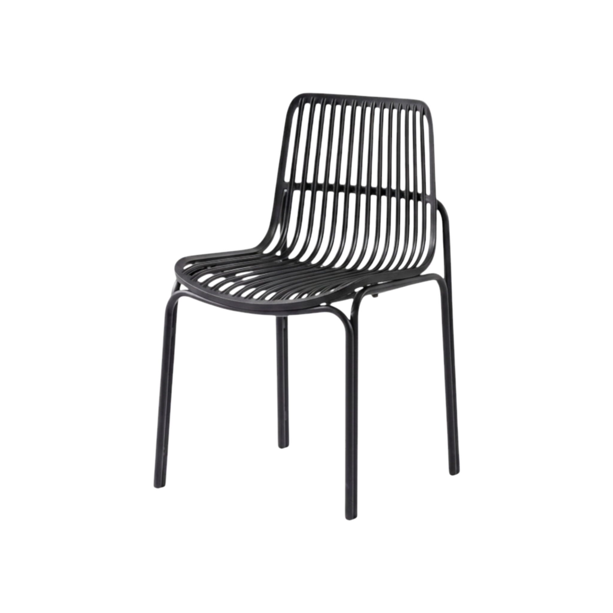 Remy Outdoor Dining Chair – Black