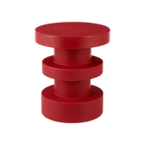 Rolo Outdoor Side Table – Crimson