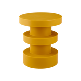 Rolo Outdoor Side Table – Mustard