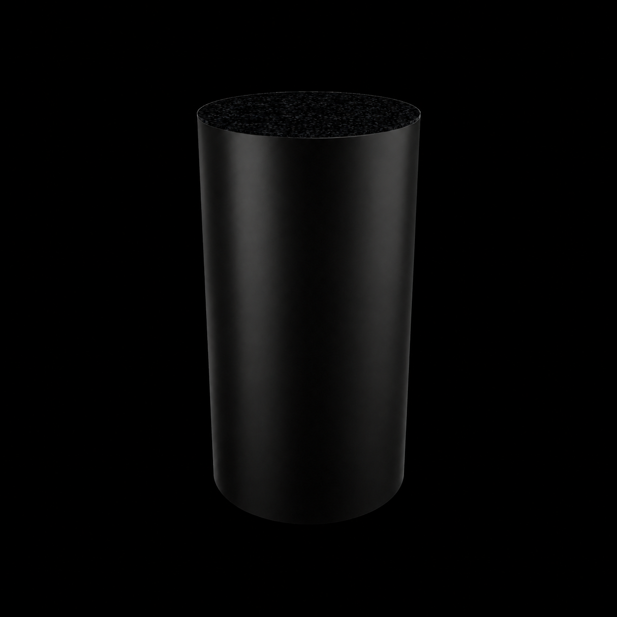 Round Plinth 400 – H1000 – Black / Replene Black