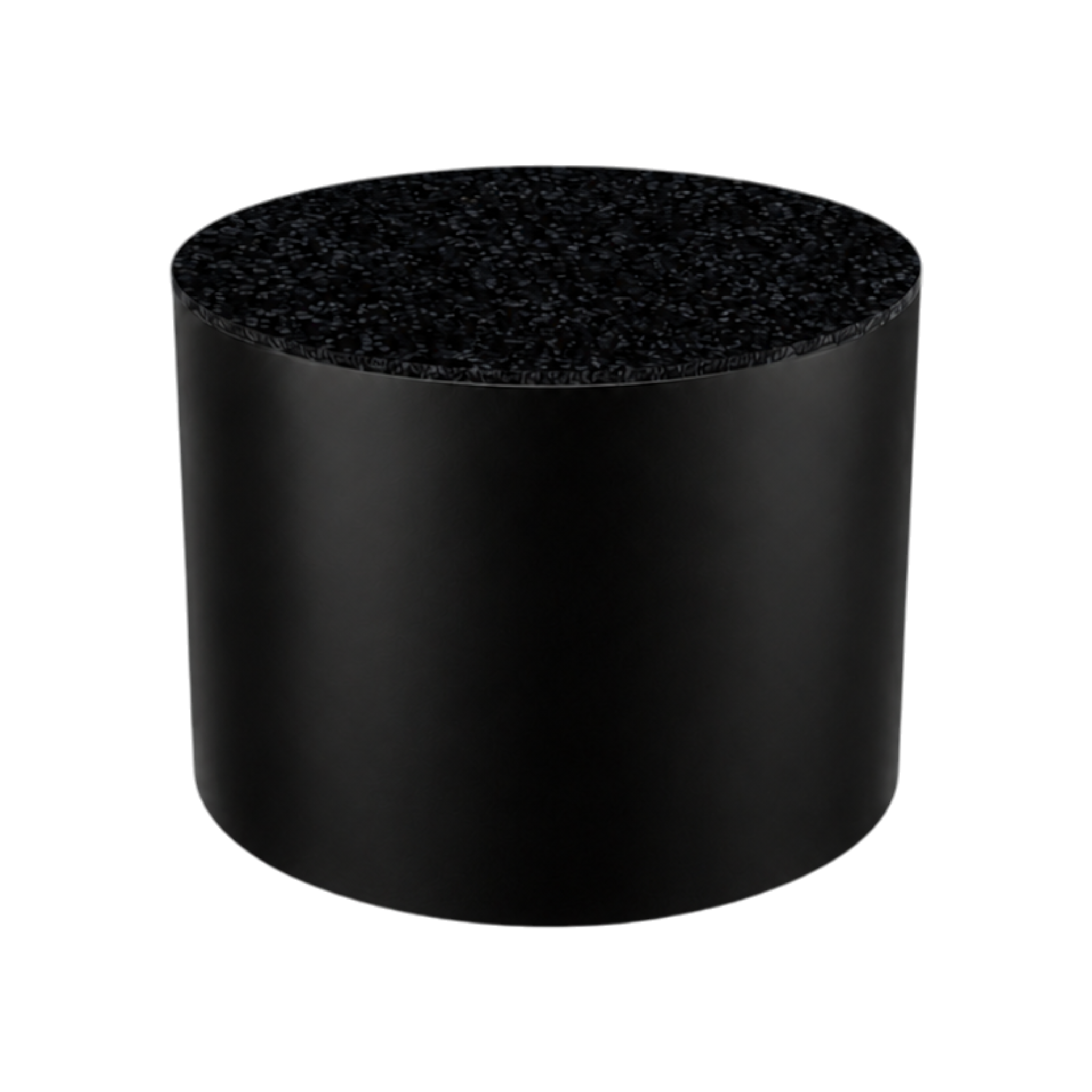 Round Plinth 400 – H500 – Black / Replene Black
