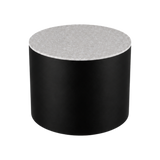 Round Plinth 400 – H500 – Black / Replene White
