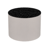 Round Plinth 400 – H500 – White / Replene Black