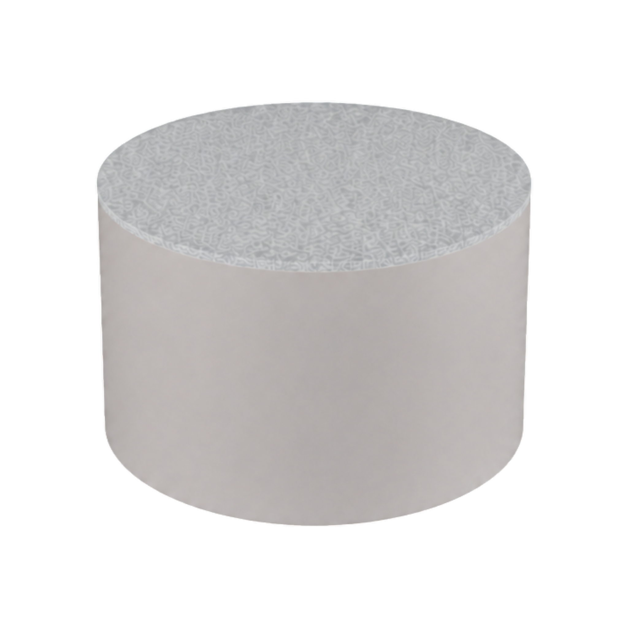 Round Plinth 400 – H500 – White / Replene White
