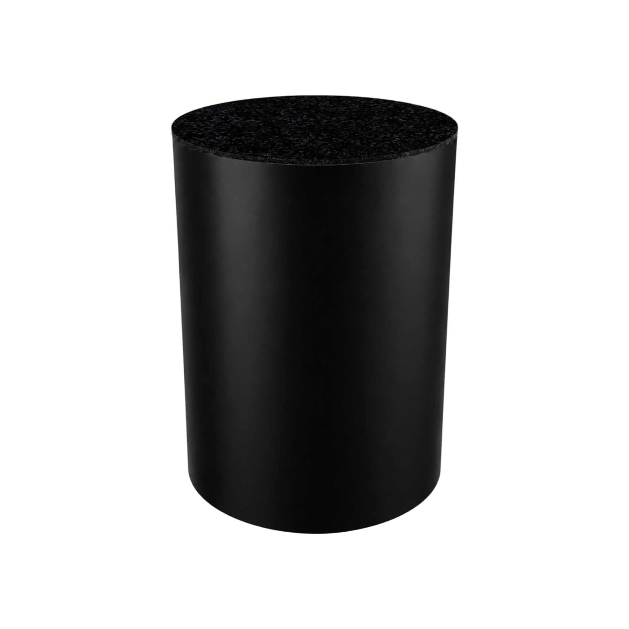 Round Plinth 400 – H750 – Black / Replene Black