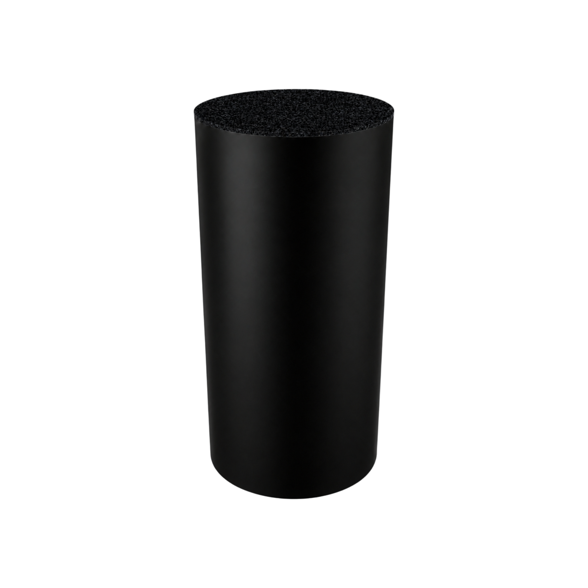 Round Plinth 600 – H1000 – Black / Replene Black