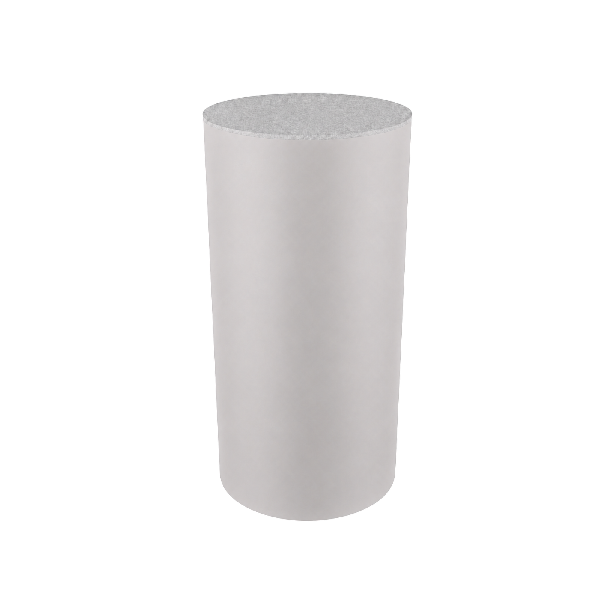 Round Plinth 600 – H1000 – White / Replene White