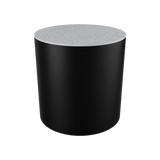 Round Plinth 600 – H500 – Black / Replene White
