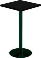 Solis Bar Table – 60cm Square – Green / Black Onyx Dapple