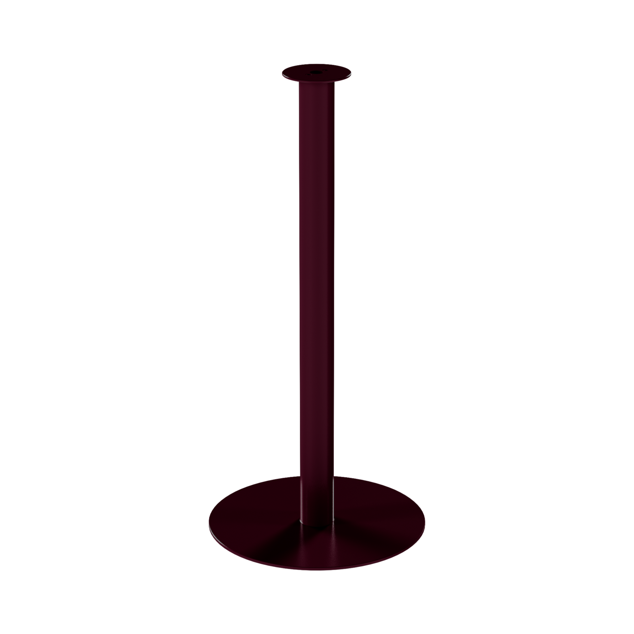 Solis Bar Table Base – Burgundy