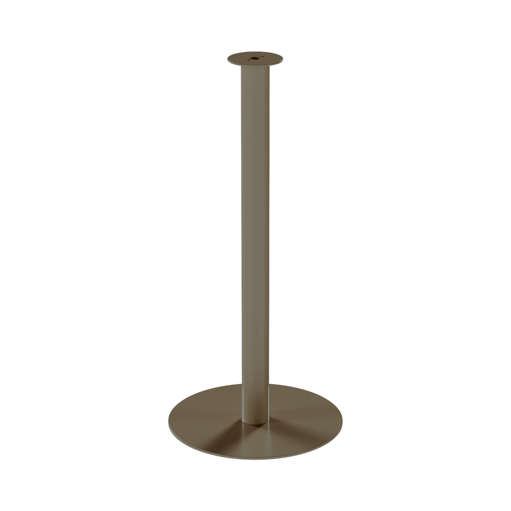 Solis Bar Table Base – Taupe