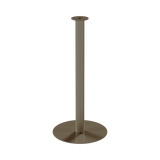 Solis Bar Table Base – Taupe