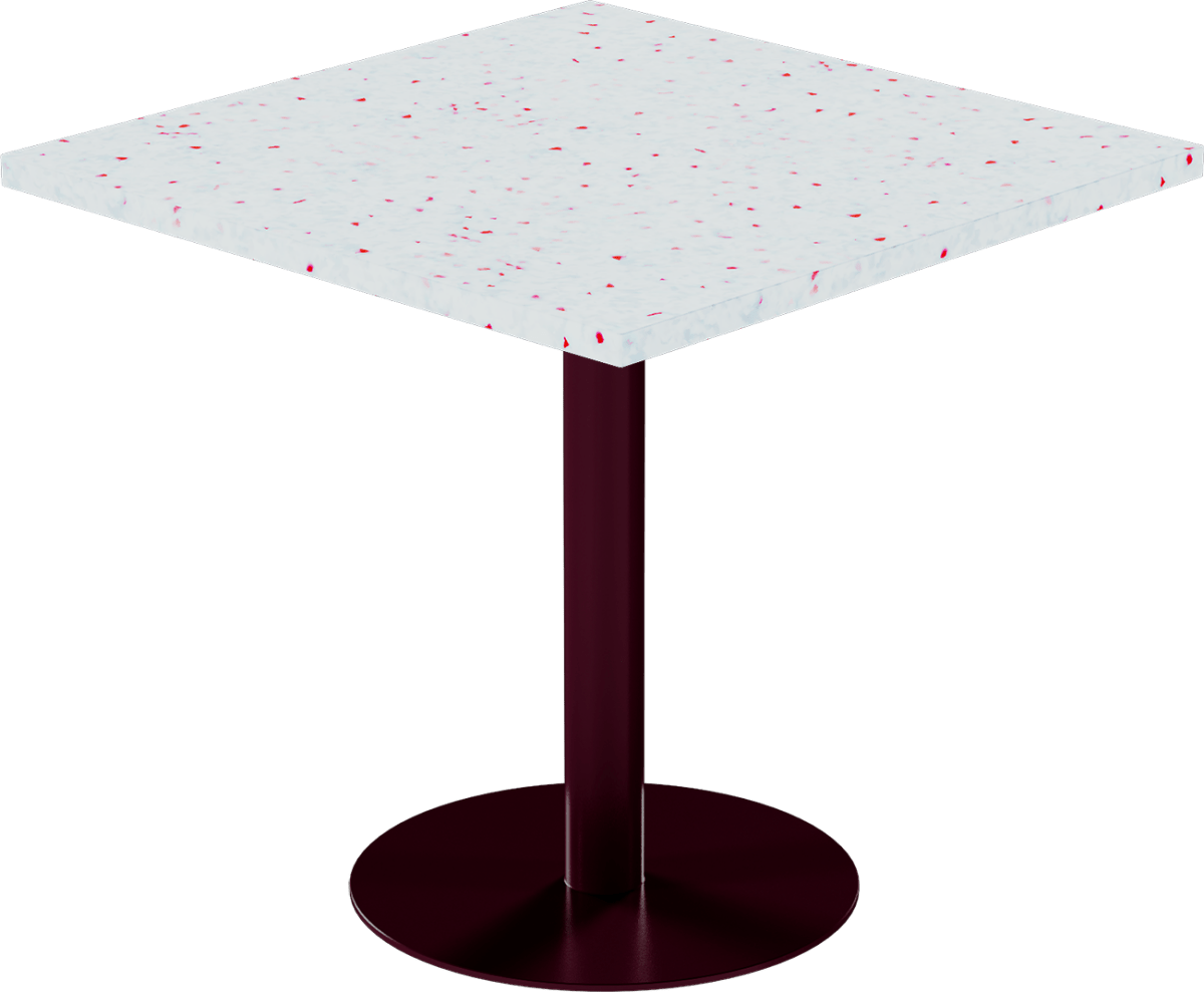 Solis Cafe Table – 80cm Square - Green Loop Global