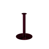 Solis Cafe Table Base – Burgundy