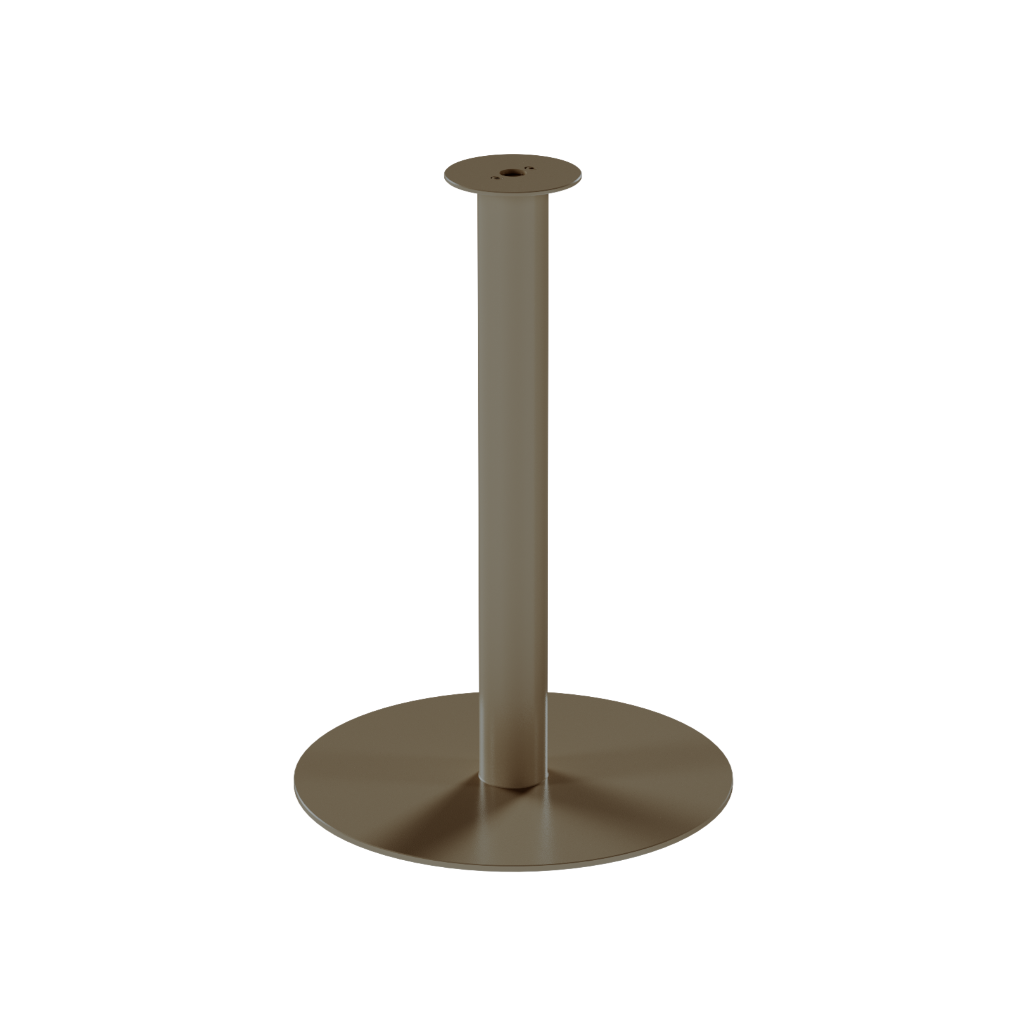Solis Cafe Table Base – Taupe
