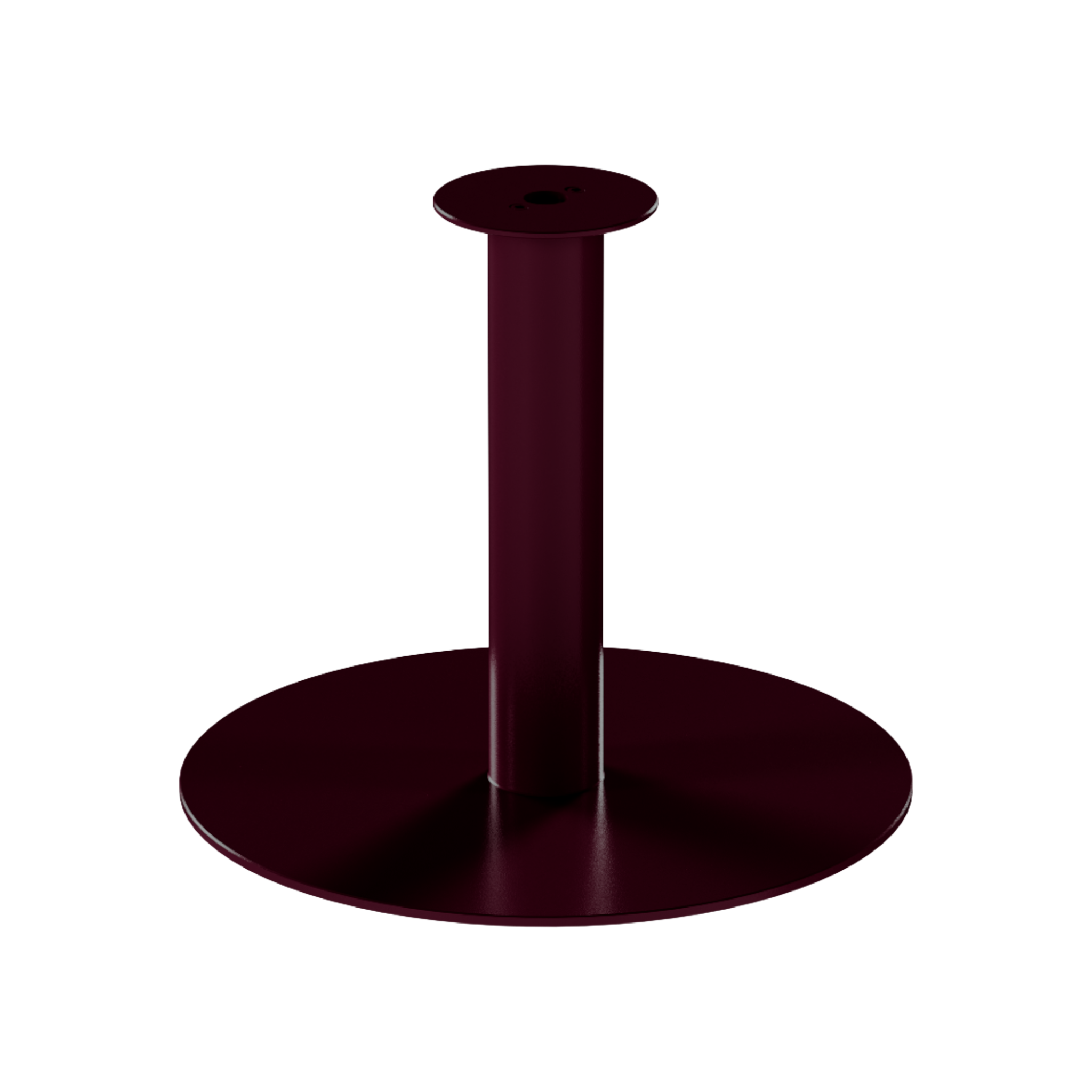 Solis Coffee Table Base – Burgundy