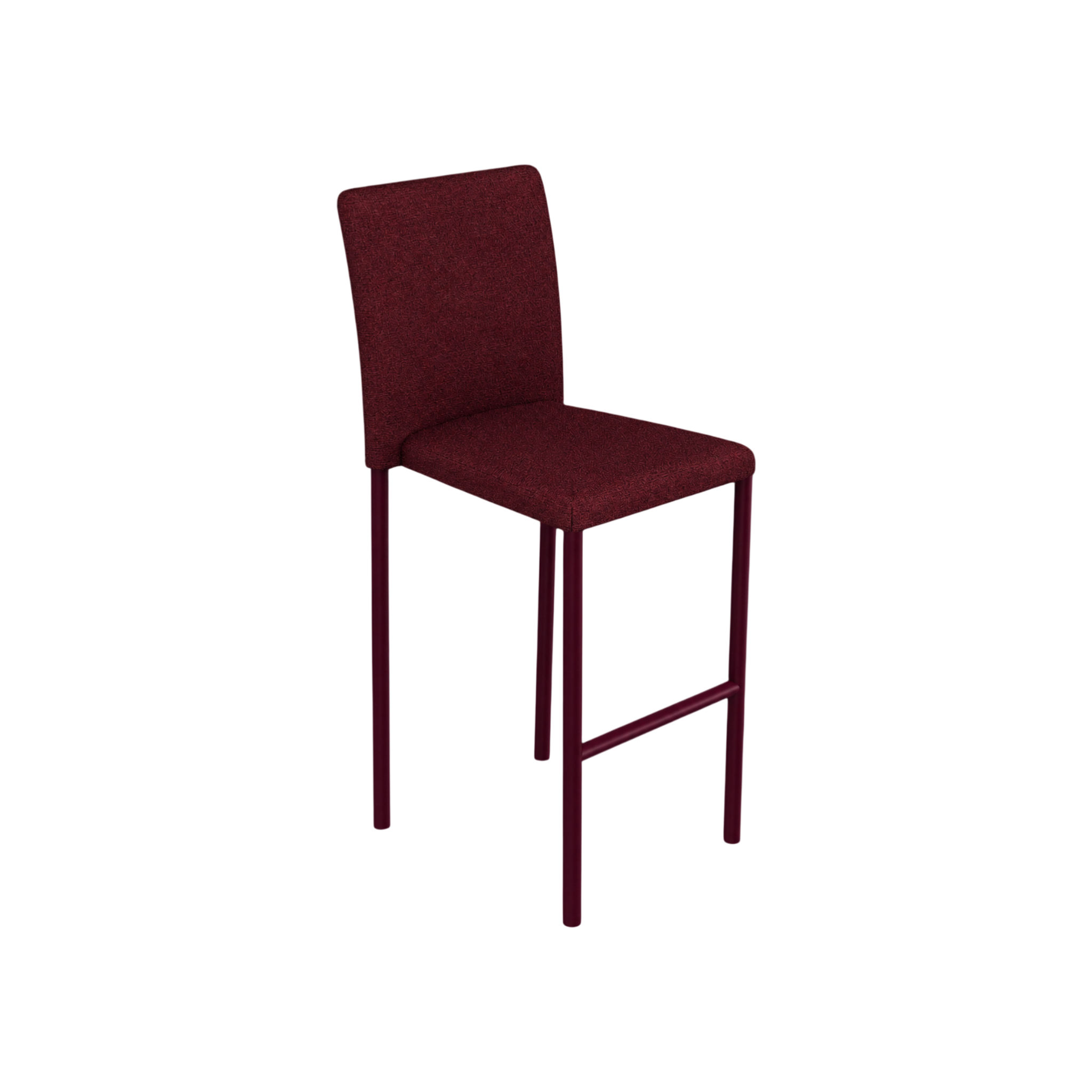 Solna Stool – Burgundy