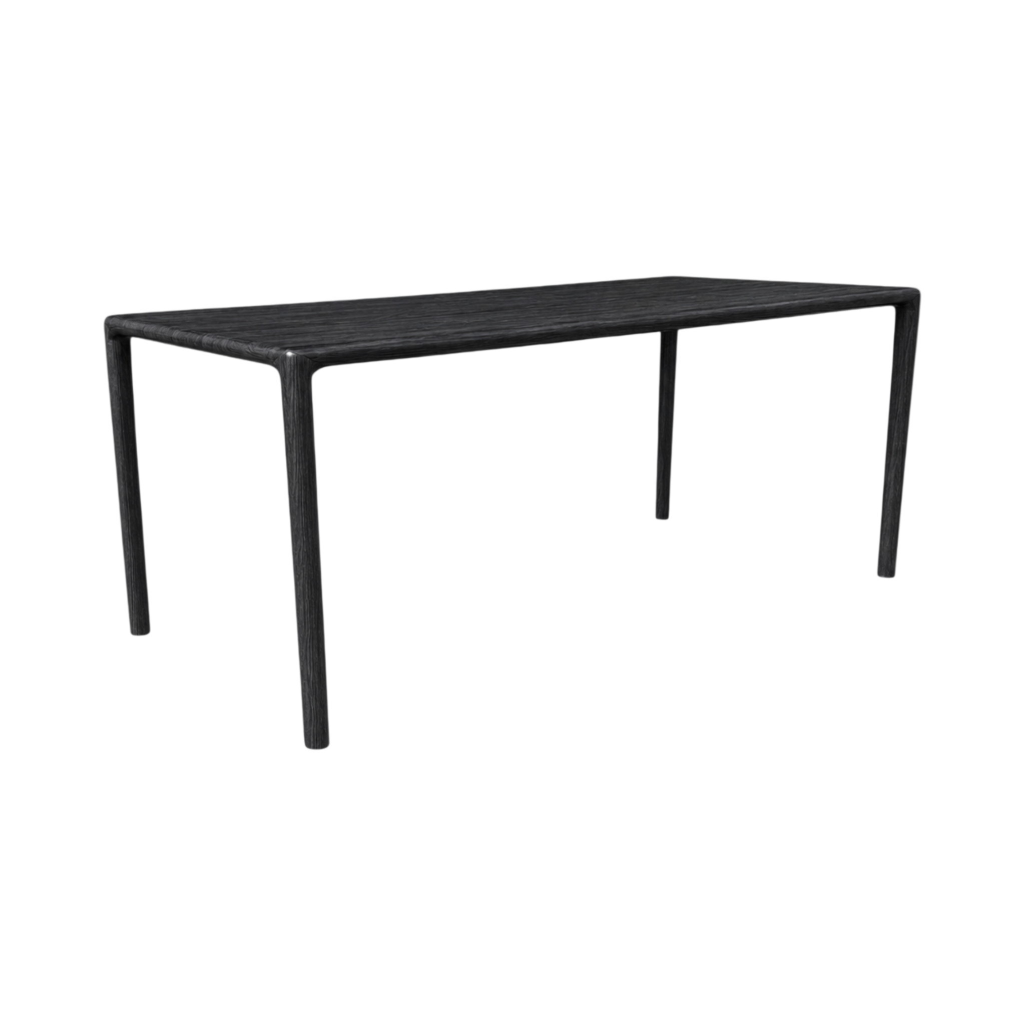 Sora Dining Table – 190 x 90cm – Black Oak