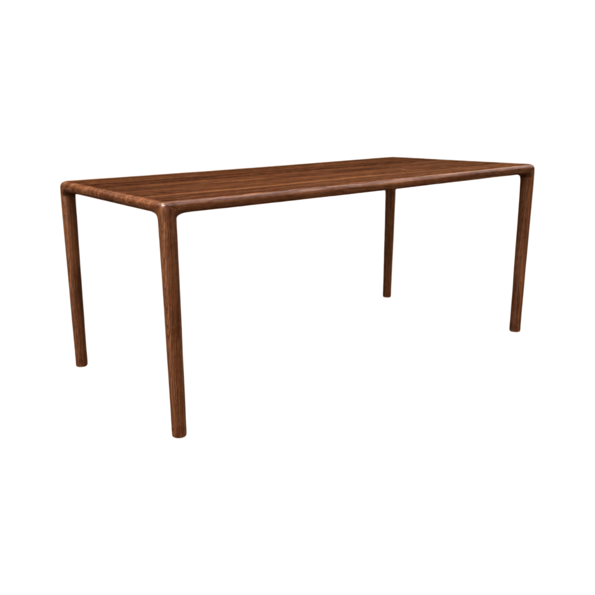 Sora Dining Table – 190 x 90cm – Walnut Oak
