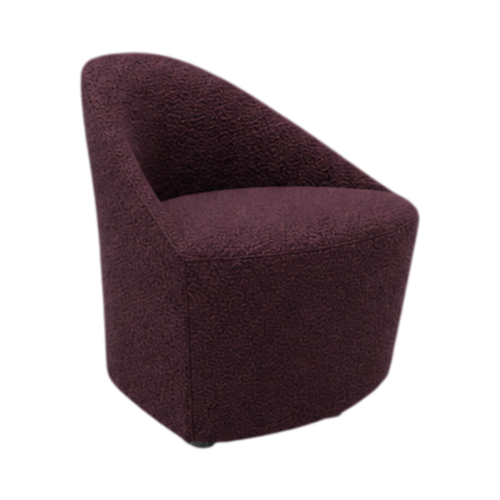 Spencer Lounge Chair – Burgundy