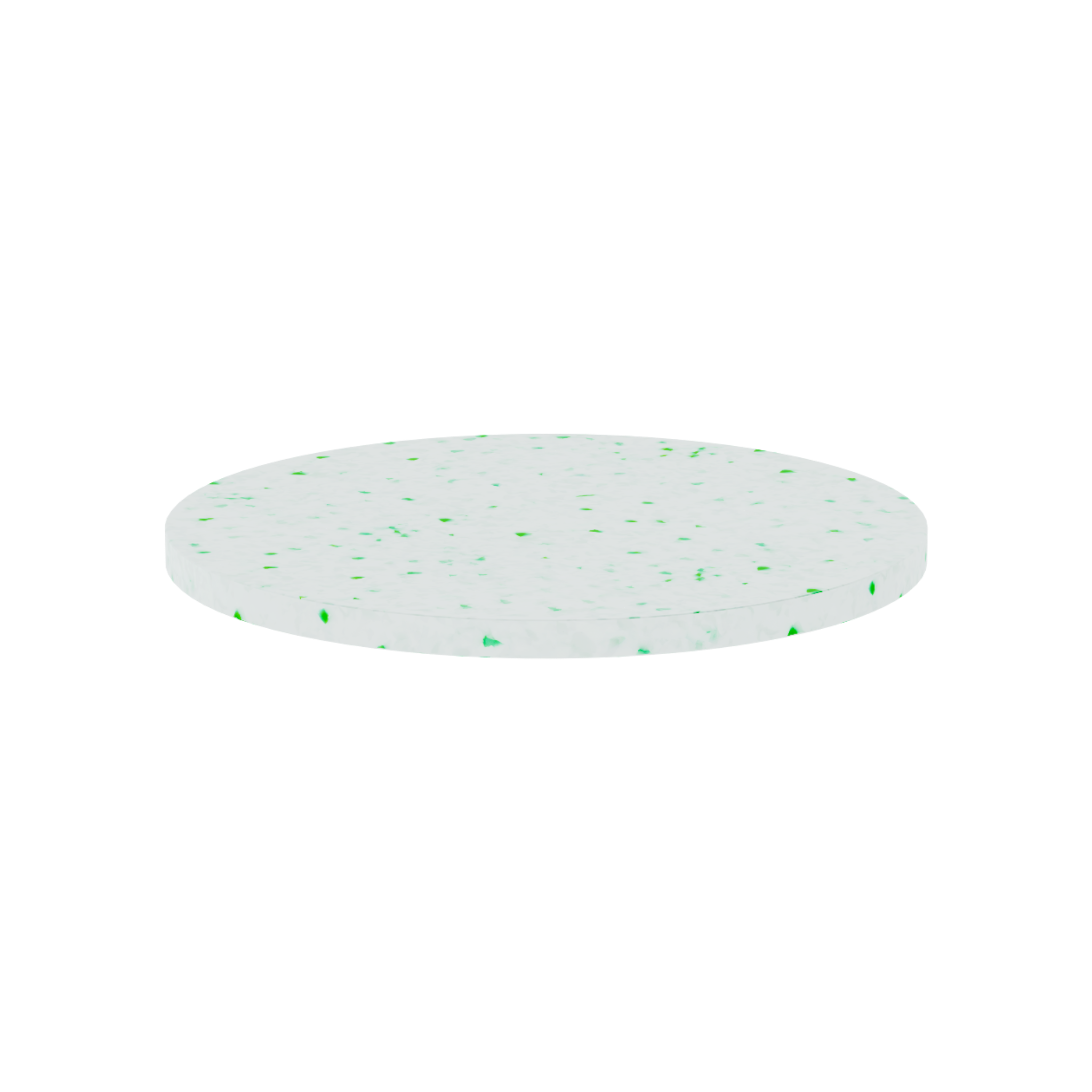 Table Top – 60cm Round – Replene Green