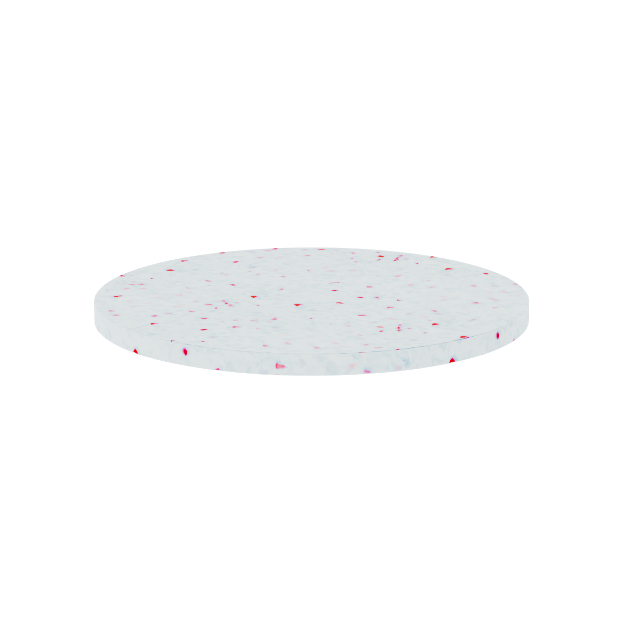 Table Top – 60cm Round – Replene Red