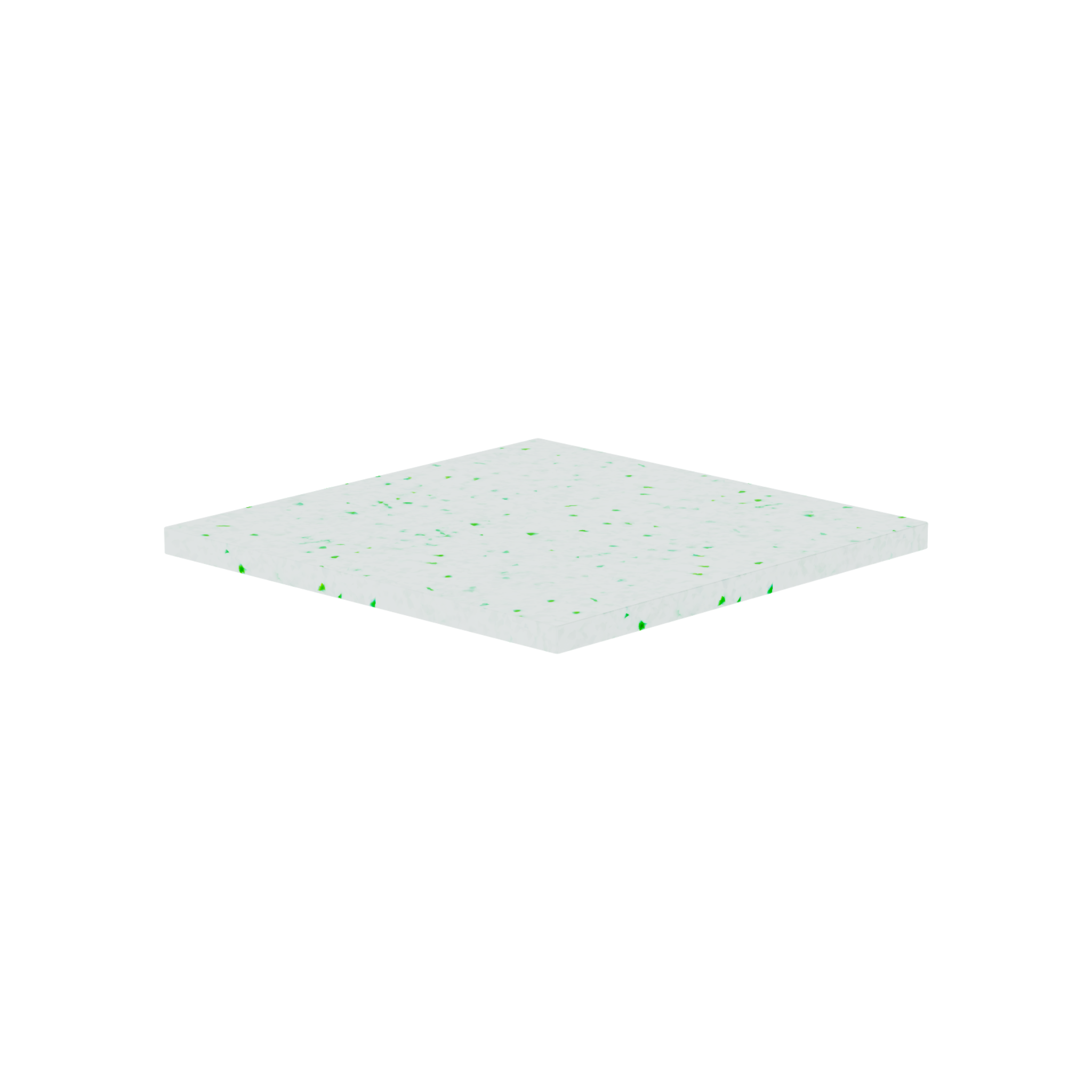 Table Top – 60cm Square – Replene Green