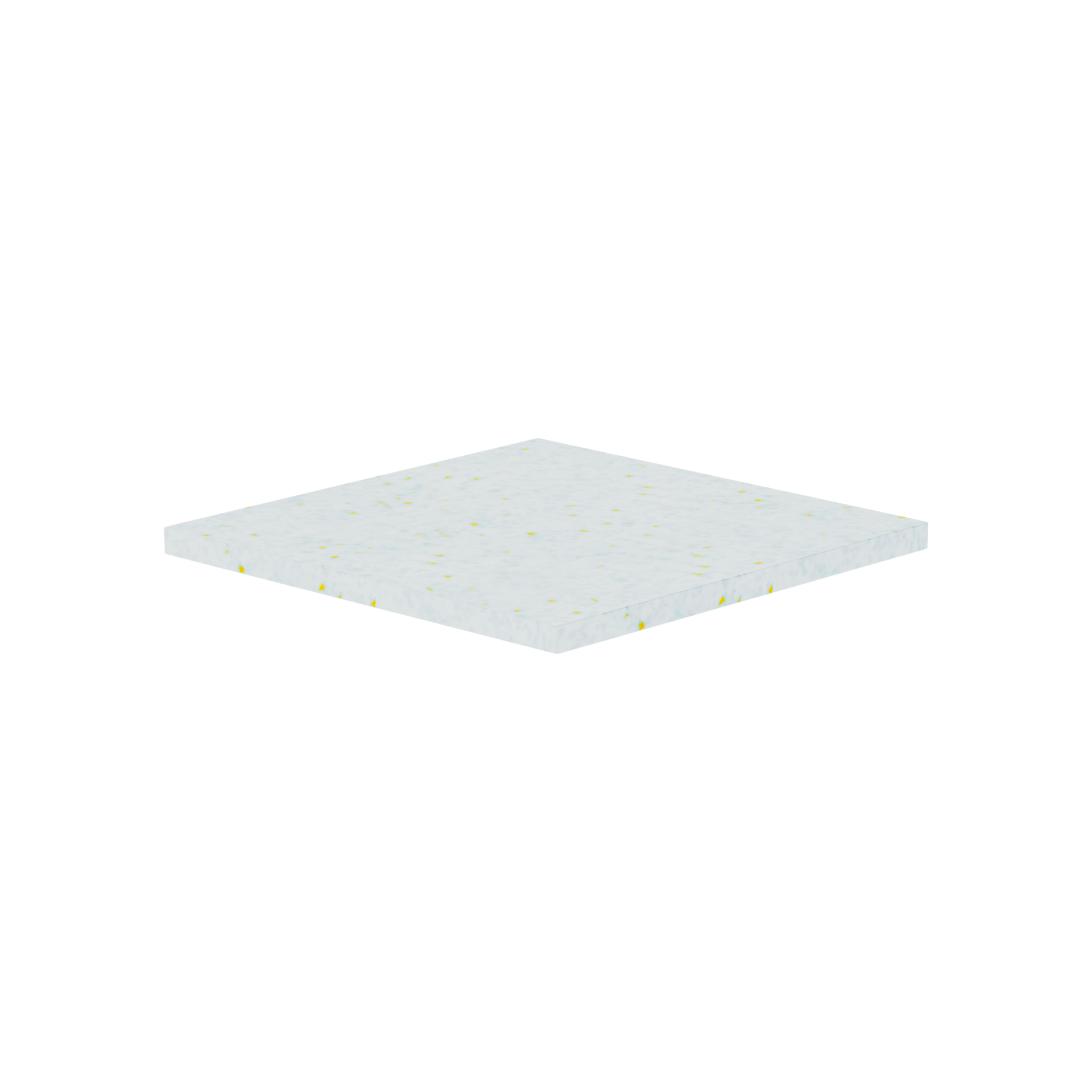 Table Top – 60cm Square – Replene Yellow