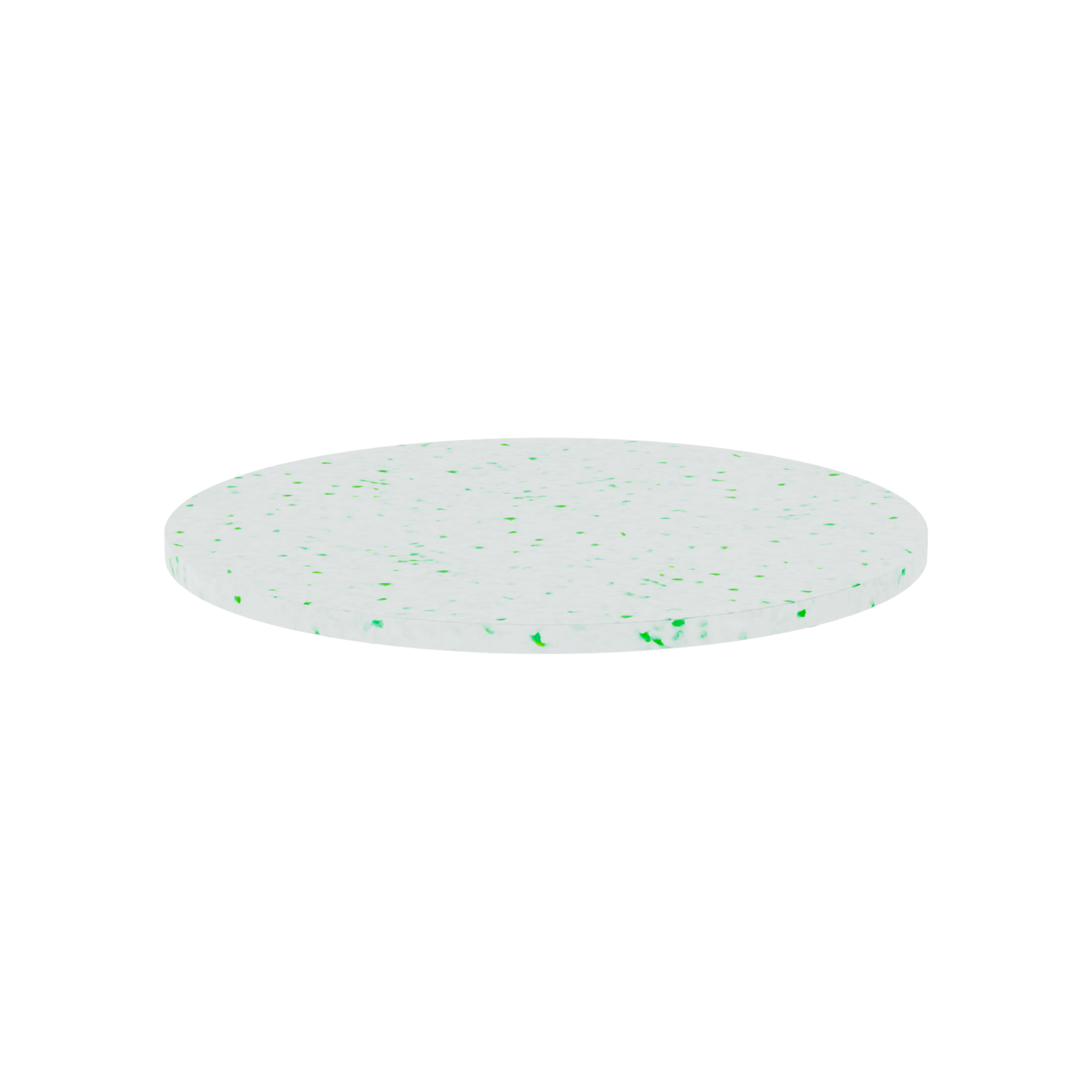 Table Top – 80cm Round – Replene Green