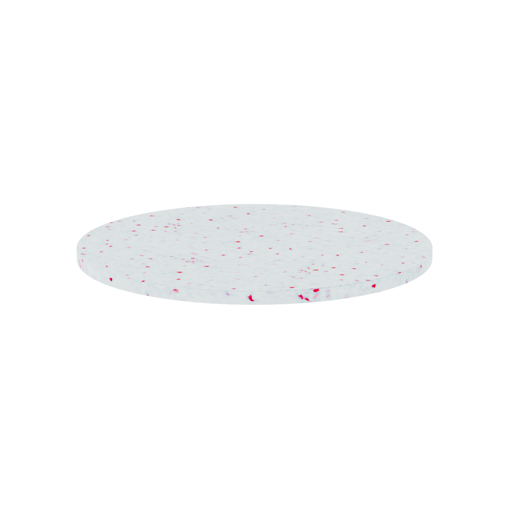 Table Top – 80cm Round – Replene Red