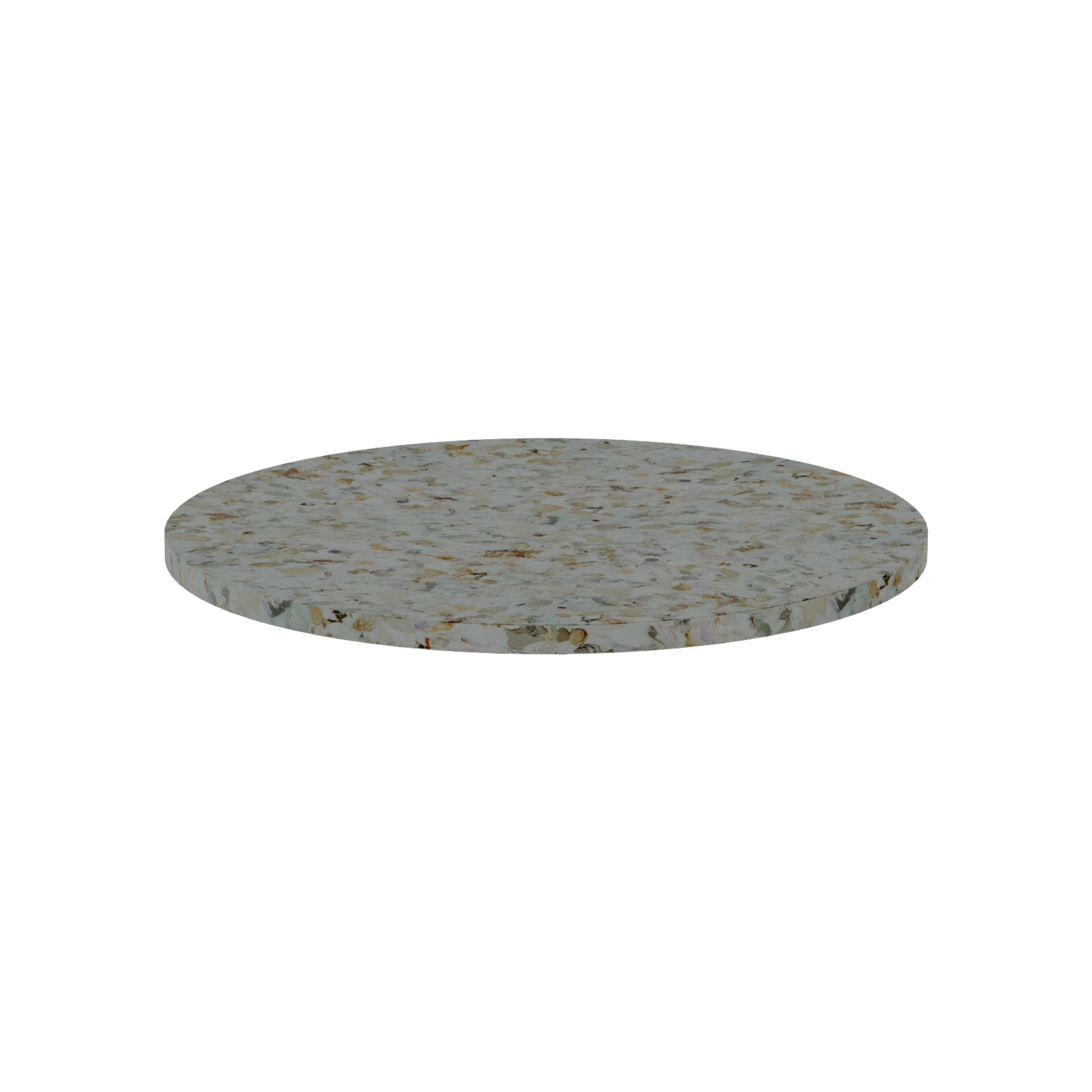 Table Top – 80cm Round – Terrazzo Sandwash