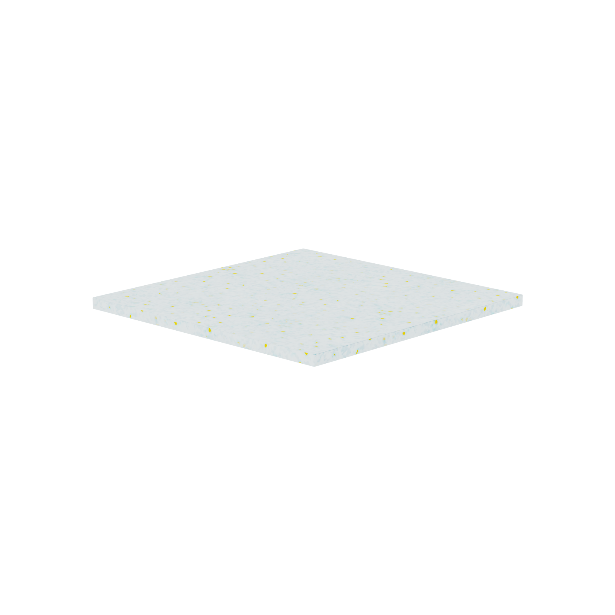 Table Top – 80cm Square – Replene Yellow