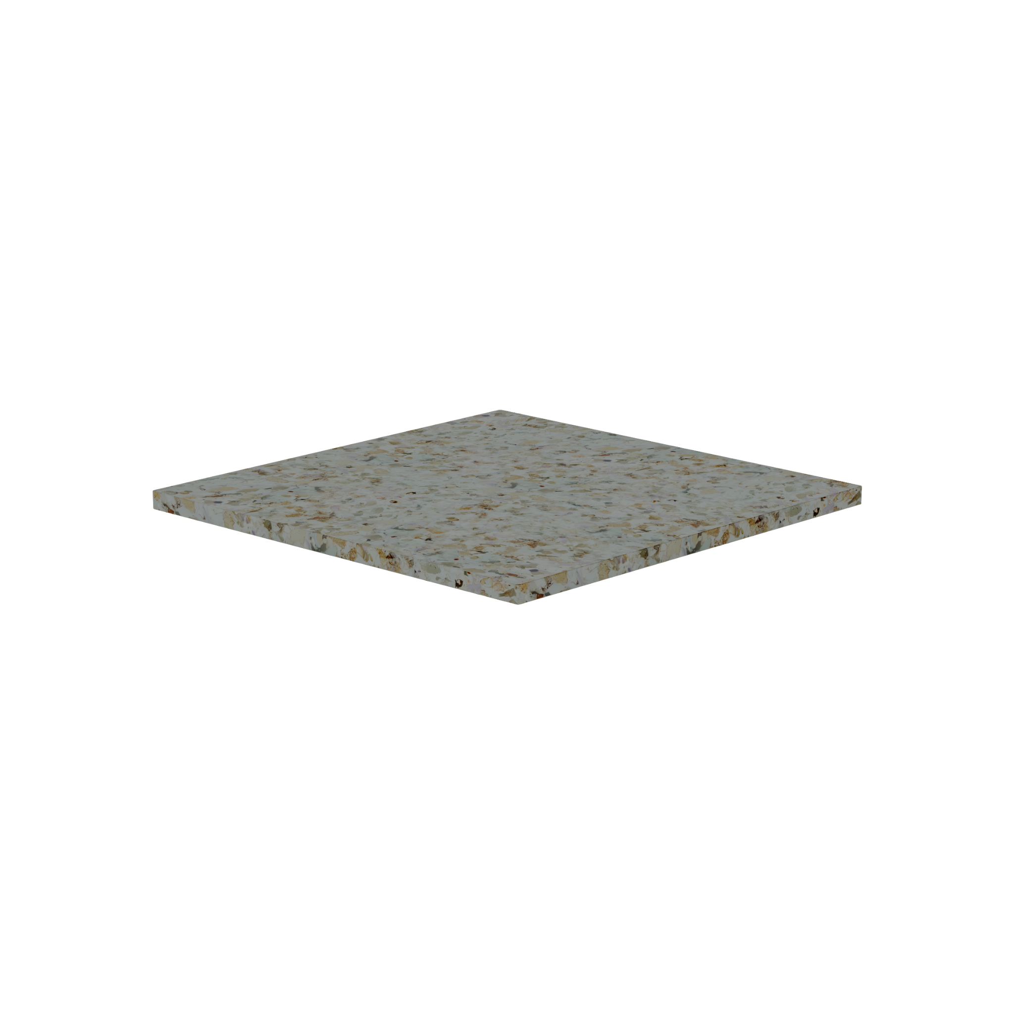 Table Top – 80cm Square – Terrazzo Sandwash