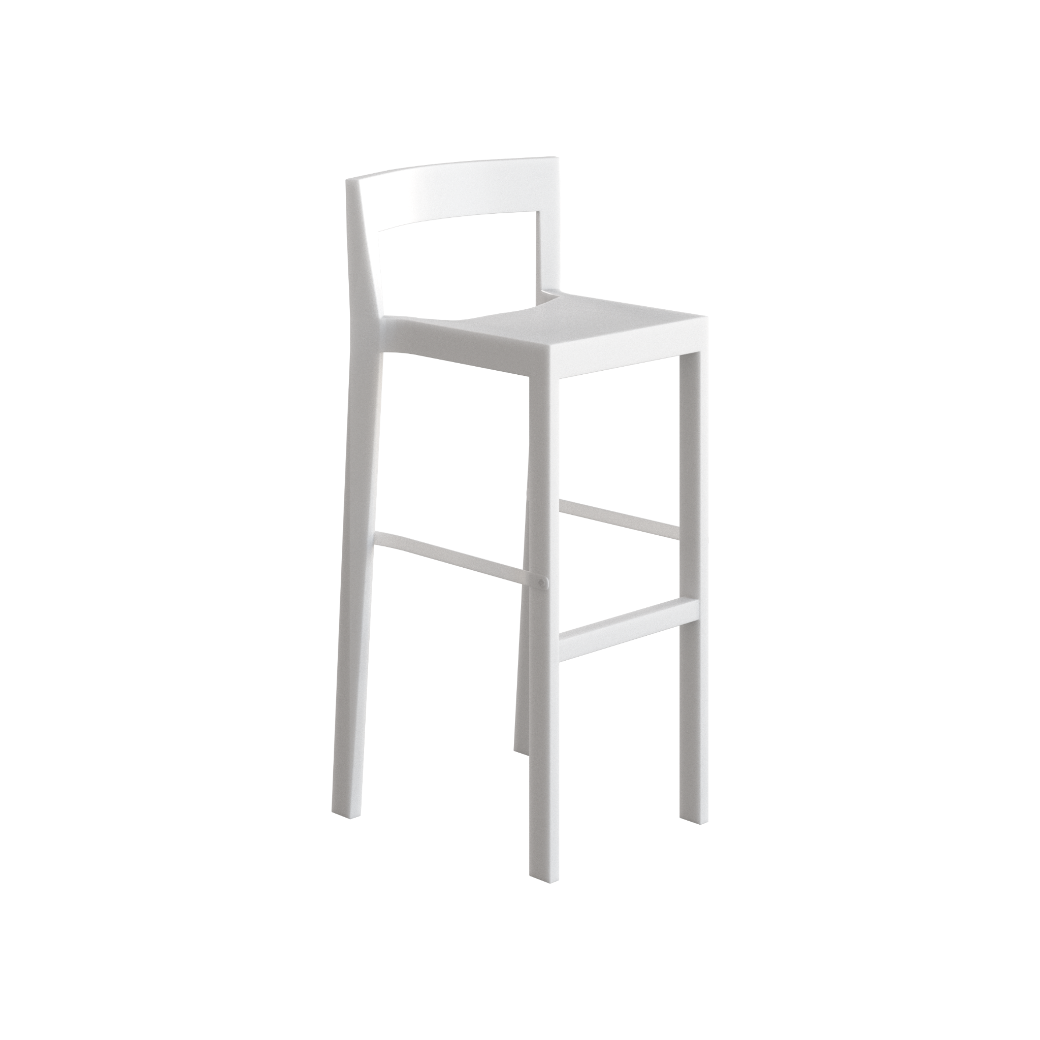 Tero Barstool – White