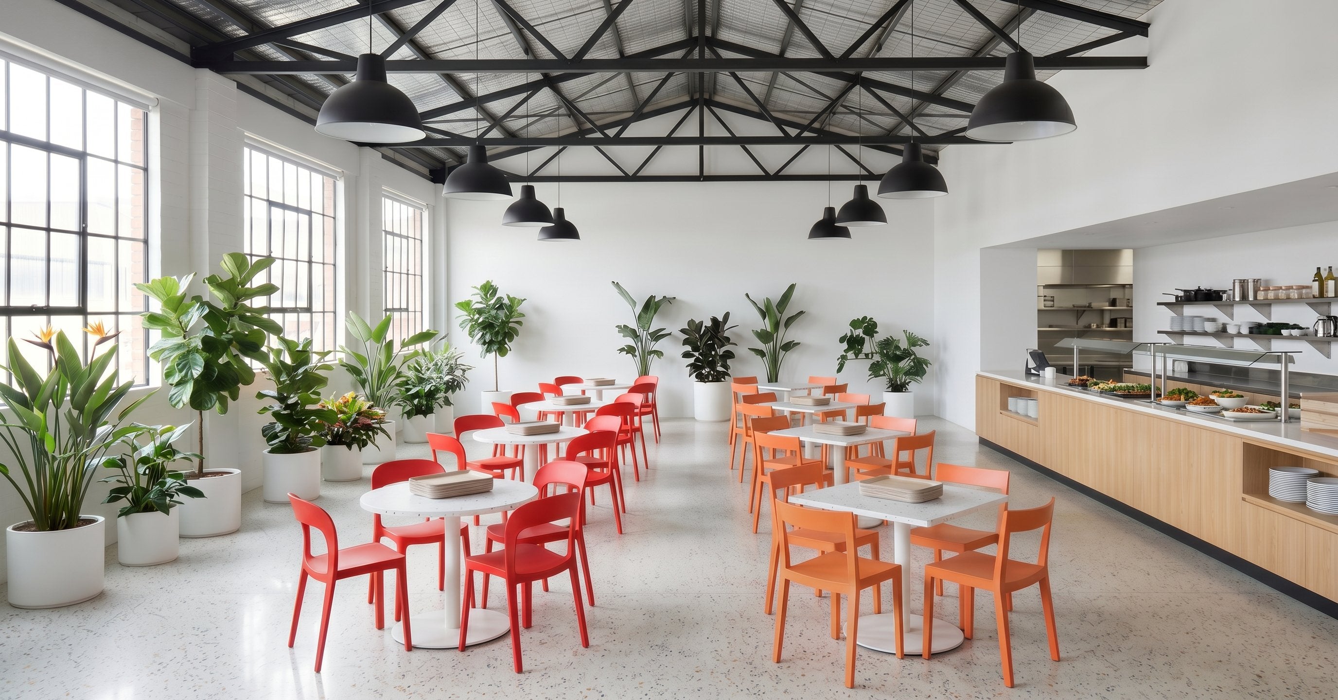 Tero Chair in-situ scene - Green Loop Global