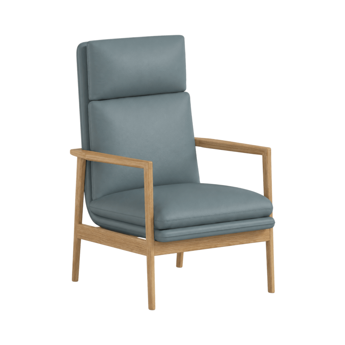 Tobias High Back Chair - Green Loop Global