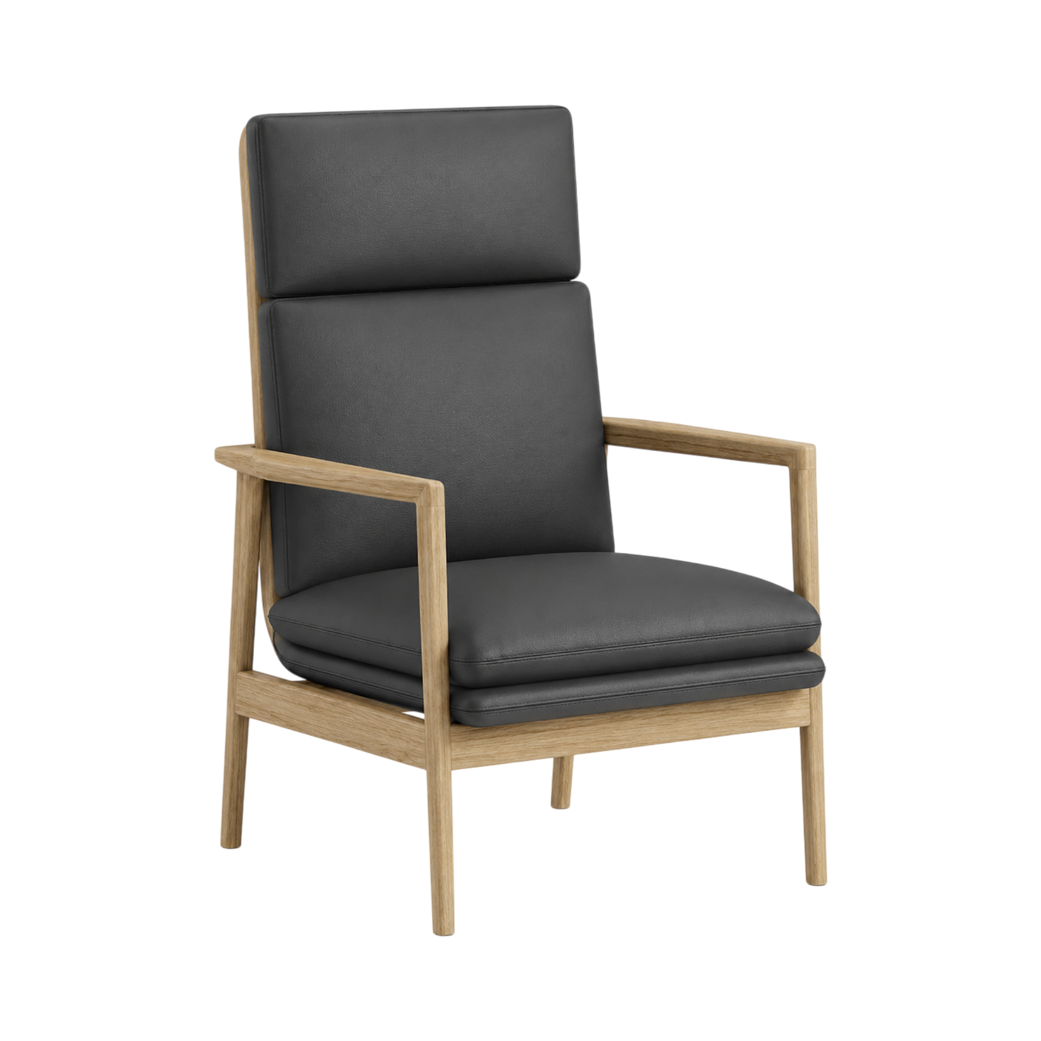 Tobias High Back Chair - Green Loop Global furniture