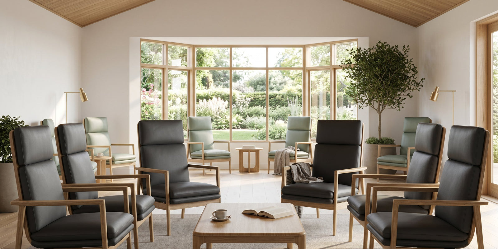tobias armchair natural oak charcoal moments
