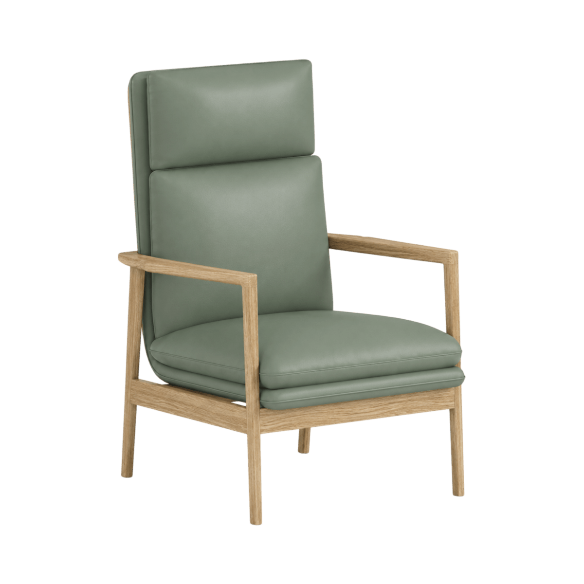 Tobias High Back Chair - Green Loop Global