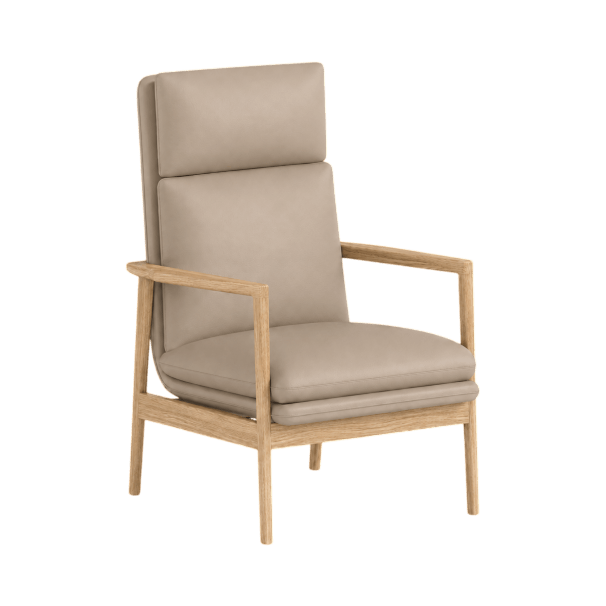 Tobias High Back Chair - Green Loop Global