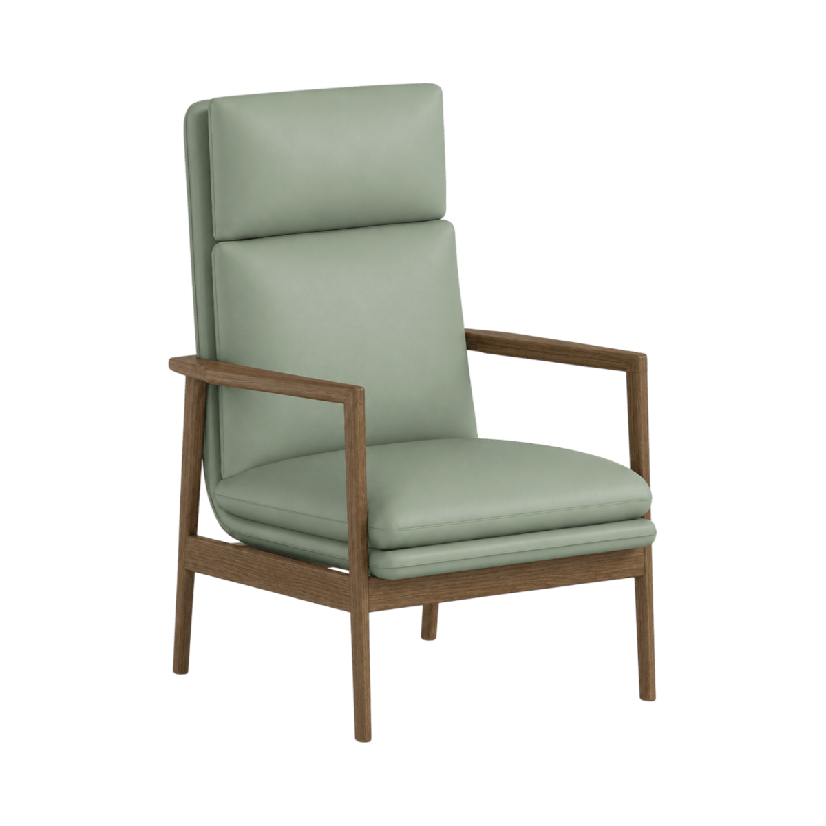Tobias High Back Chair - Green Loop Global