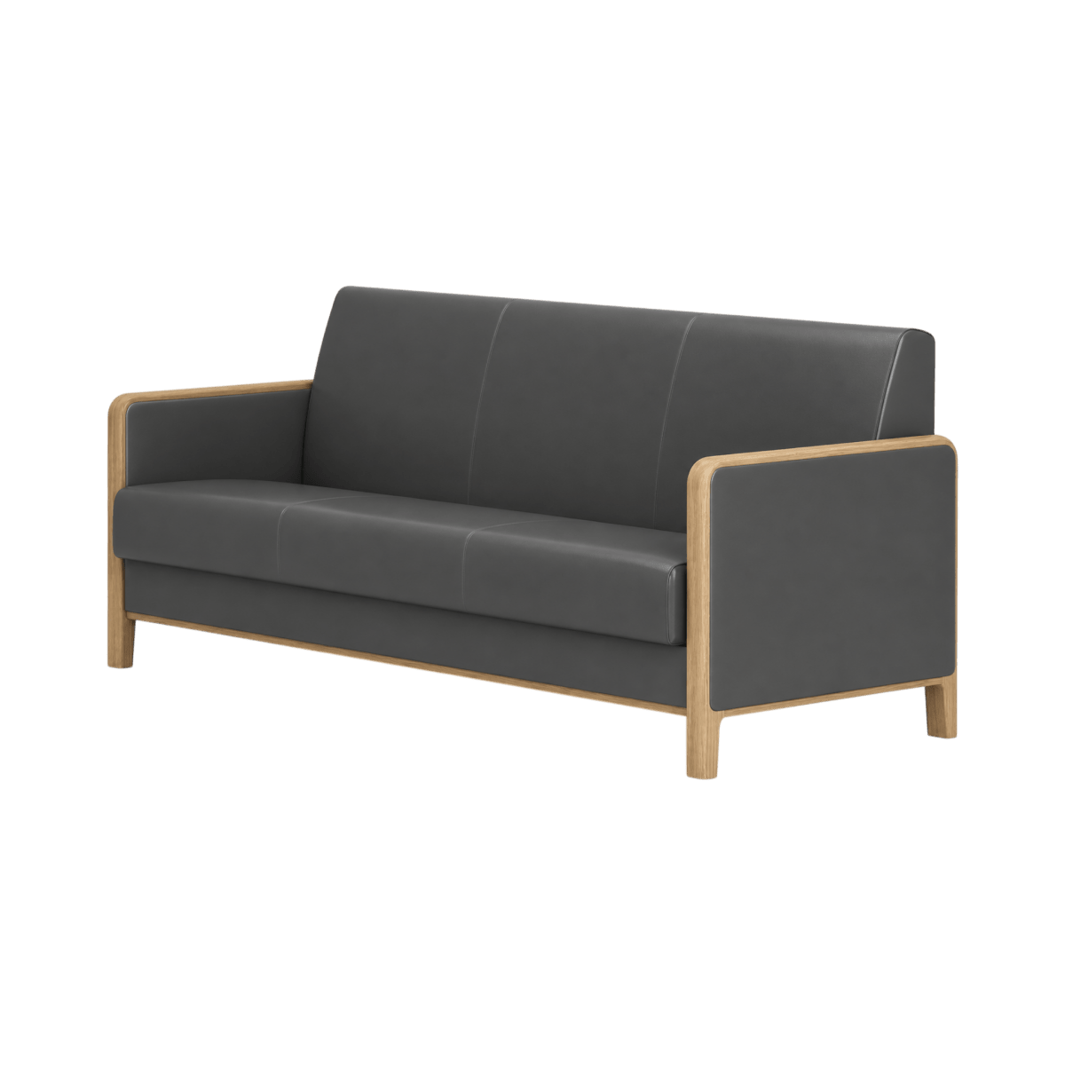 Wells Three Seater Sofa - Green Loop Global