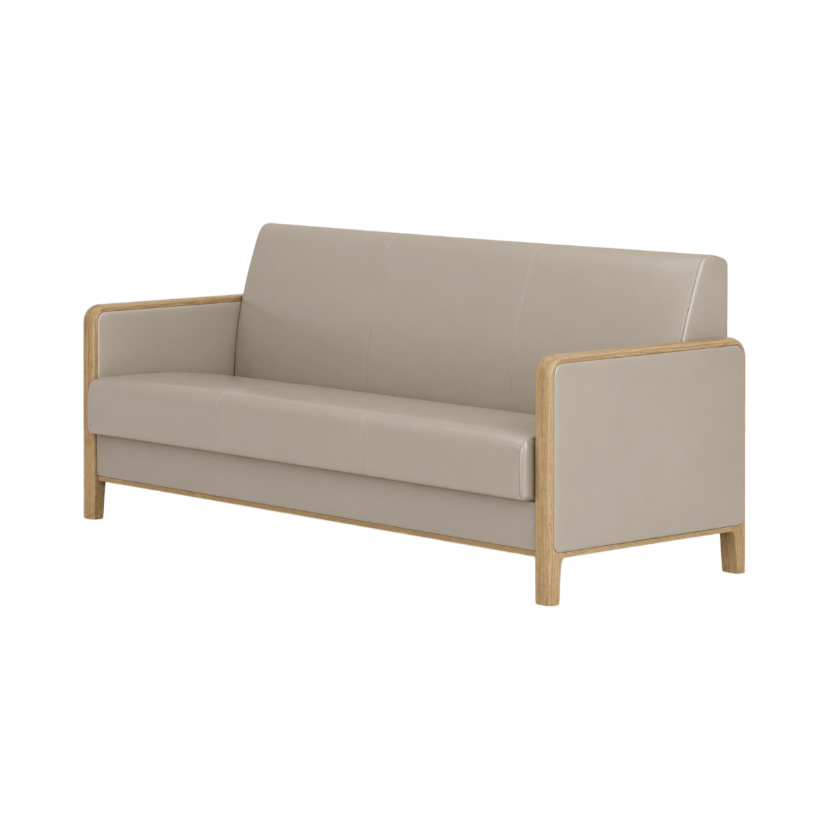 Wells Three Seater Sofa - Green Loop Global